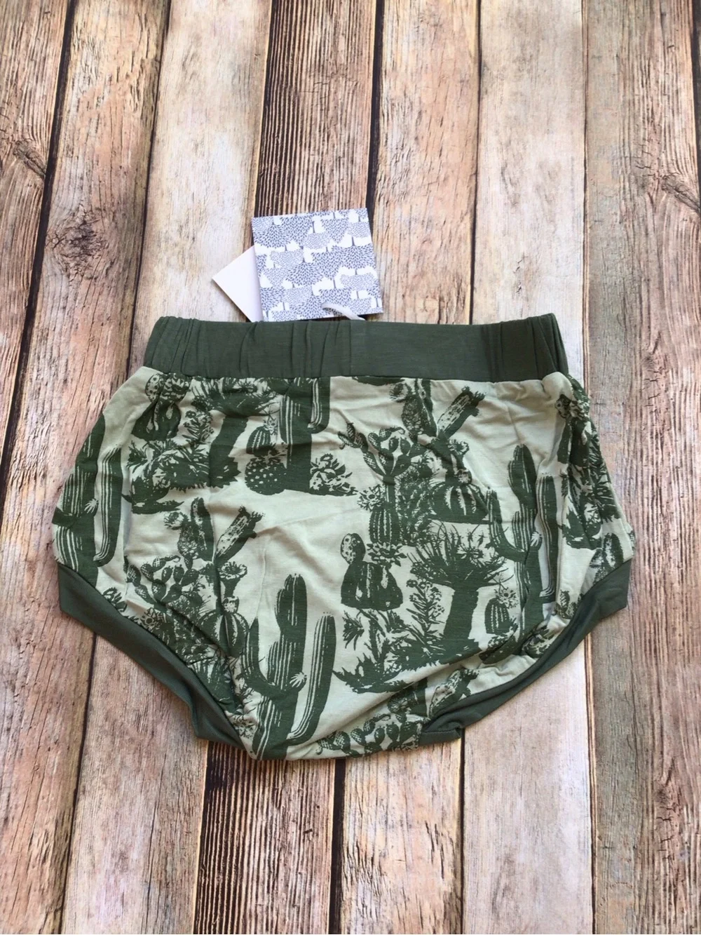 NWT Kate Quinn Bamboo Cactus Sport Bloomer